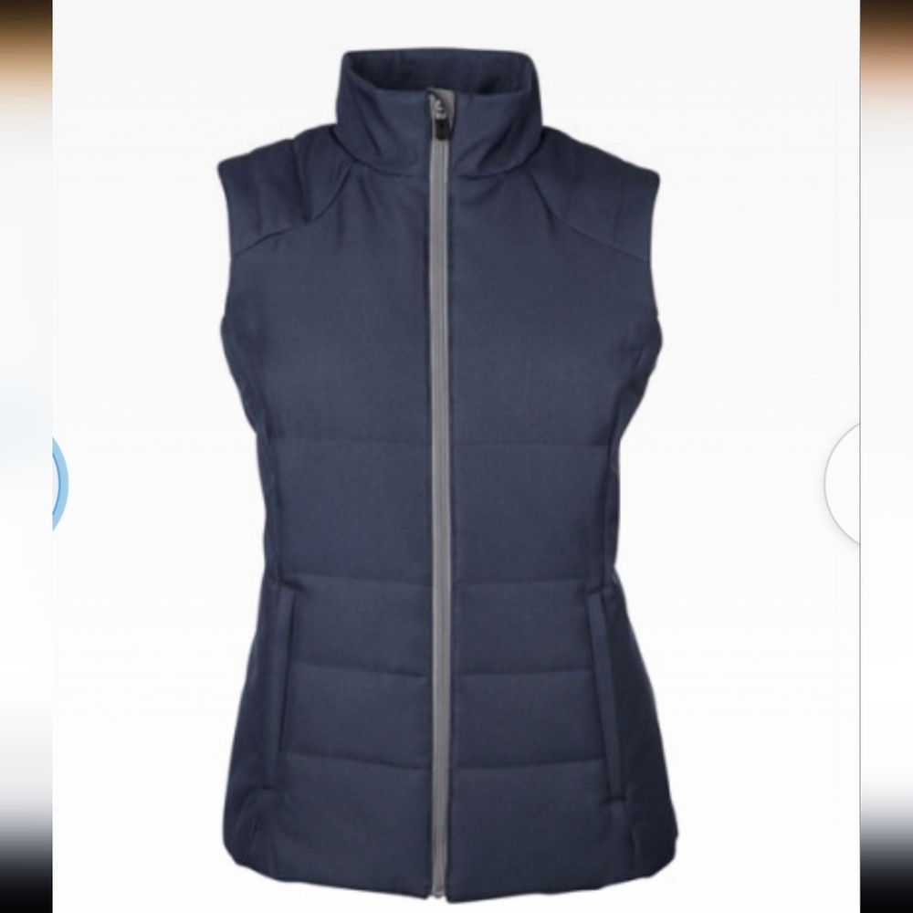 North End Warm Logik Women's Navy Insulated Vest Size Small NWOT - Picture 2 of 11